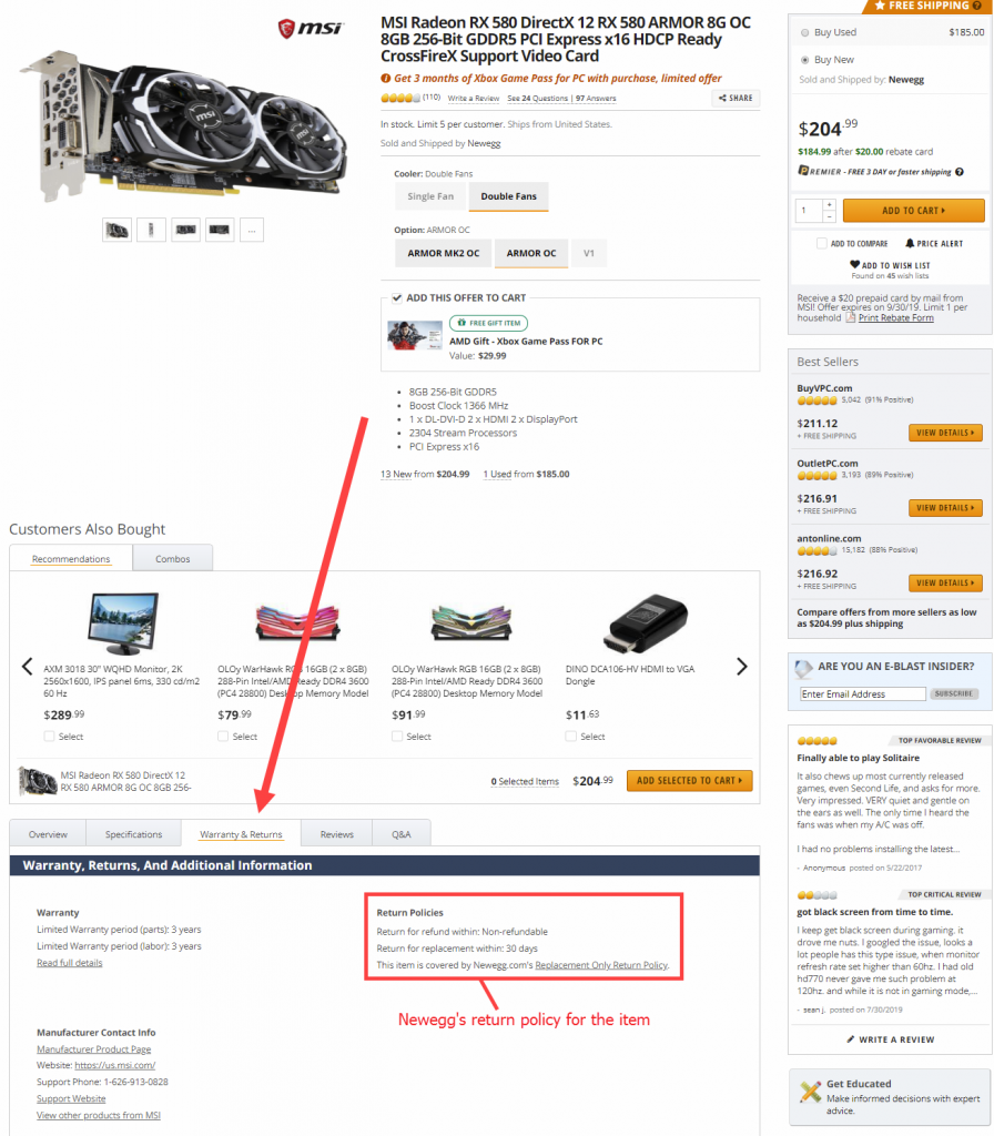 finding-an-item-s-return-policy-newegg-knowledge-base