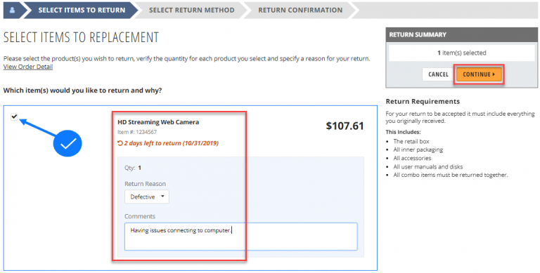 How To Return A Newegg Item Newegg Knowledge Base 0658