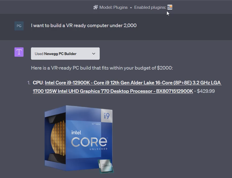 Newegg Integrates ChatGPT for PC Building Help, But It Needs Work